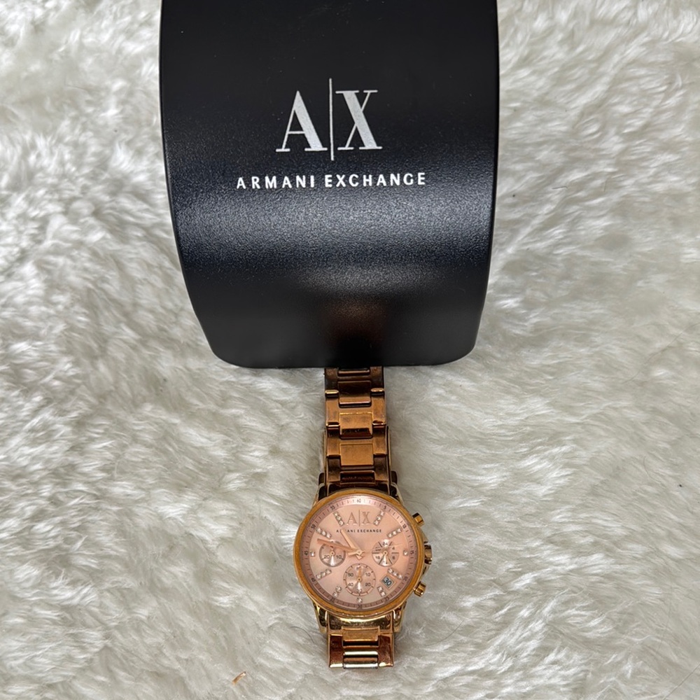 Armani Exchange Rose Gold Women's Watch